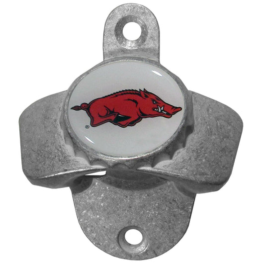 Arkansas Razorbacks Wall Mounted Bottle Opener - Siskiyou Buckle