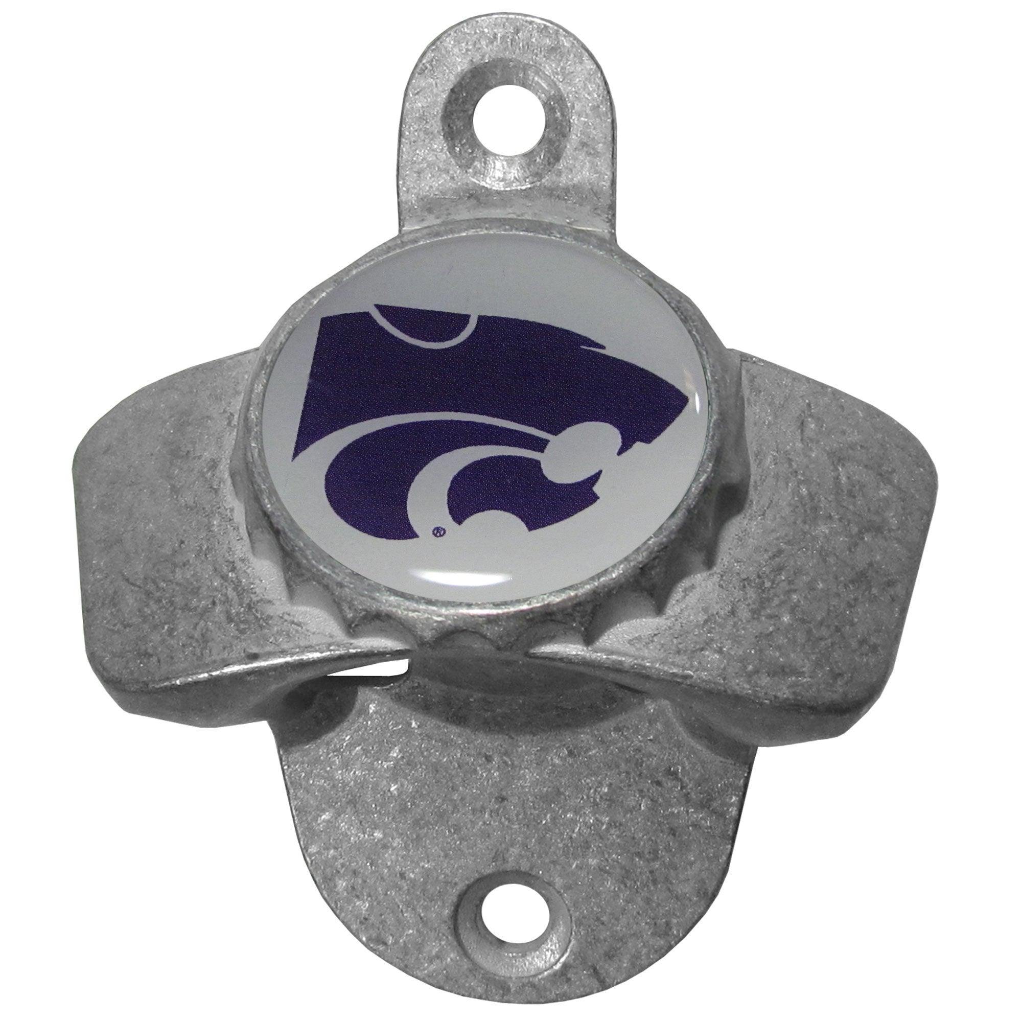 Kansas St. Wildcats Wall Mounted Bottle Opener - Flyclothing LLC