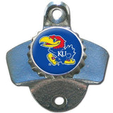 Kansas Jayhawks Wall Mounted Bottle Opener - Siskiyou Buckle