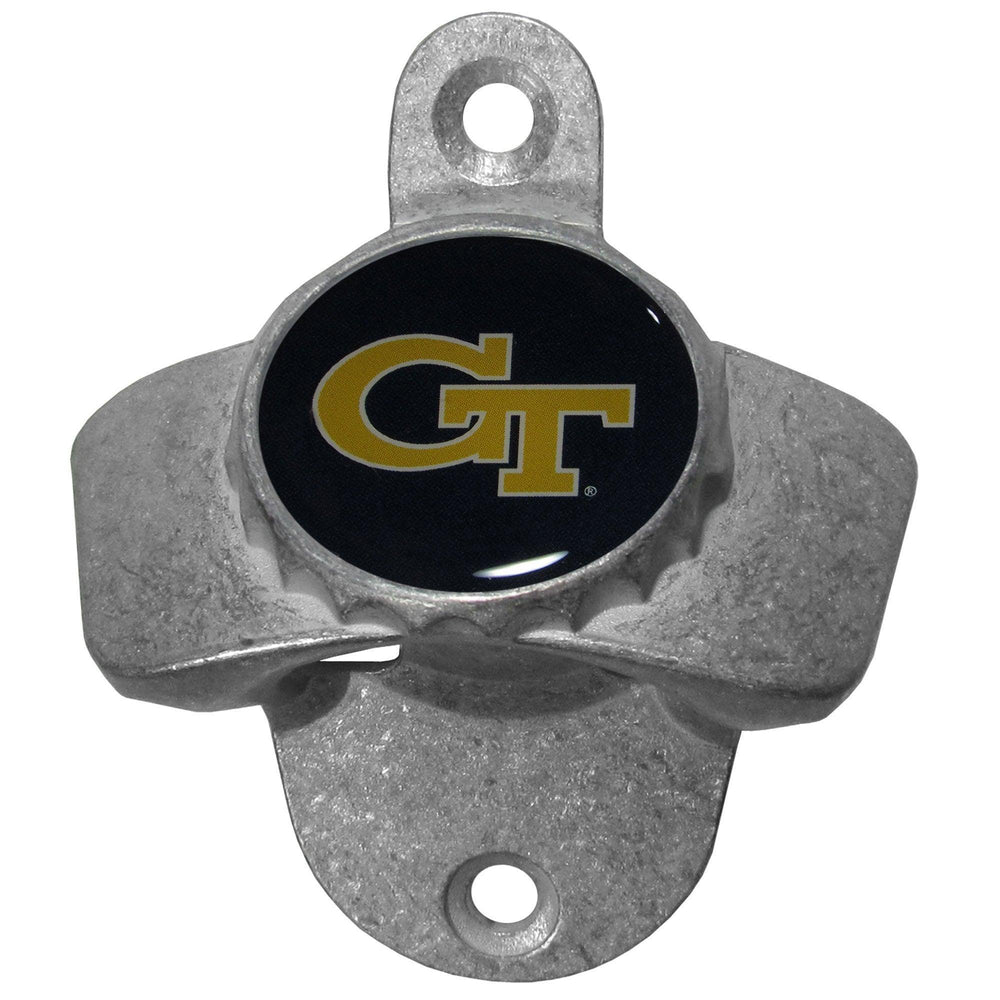 Georgia Tech Yellow Jackets Wall Mounted Bottle Opener - Siskiyou Buckle