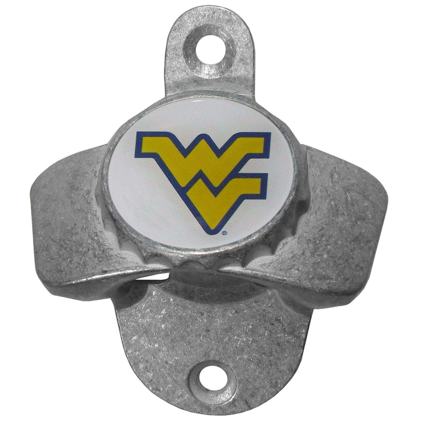 W. Virginia Mountaineers Wall Mounted Bottle Opener - Siskiyou Buckle - Flyclothing LLC