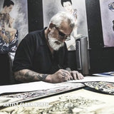 Clark North Benevolent Serpent 12 x 18 Art Print - Clark North - Flyclothing LLC