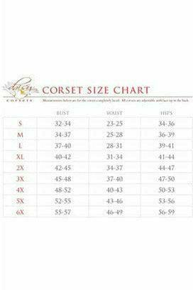 Daisy Corsets Top Drawer Premium 4 PC Superhero Corset Costume - Daisy Corsets