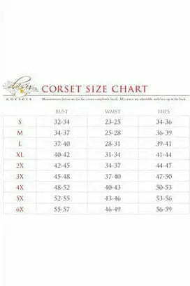 Daisy Corsets Top Drawer Premium Sequin Nurse Corset Dress Costume - Daisy Corsets - Flyclothing LLC