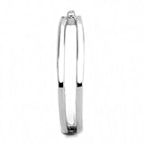 Alamode High polished (no plating) Stainless Steel Ring with AAA Grade CZ in Clear - Alamode - Flyclothing LLC