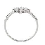 Alamode No Plating Stainless Steel Ring with AAA Grade CZ in Clear - Alamode - Flyclothing LLC