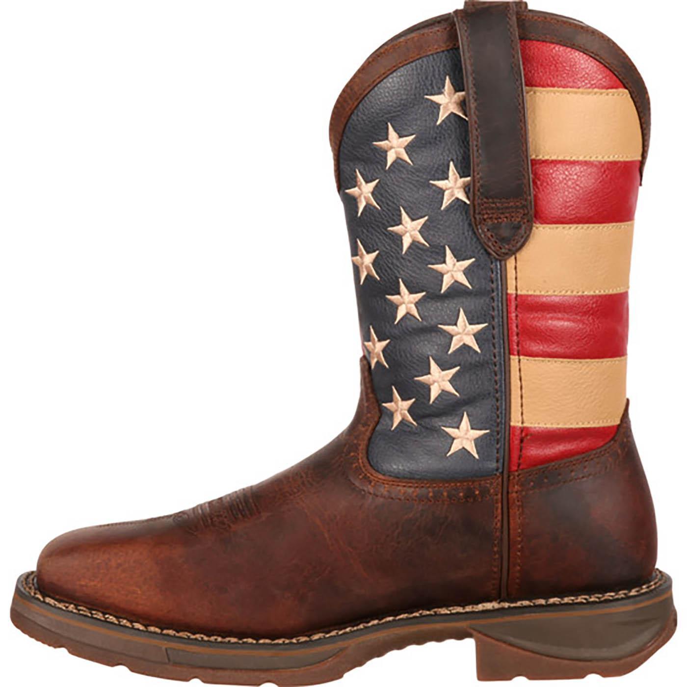 Rebel™ by Durango® Steel Toe Flag Western Flag Boot - Flyclothing LLC