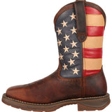 Rebel™ by Durango® Steel Toe Flag Western Flag Boot - Durango - Flyclothing LLC