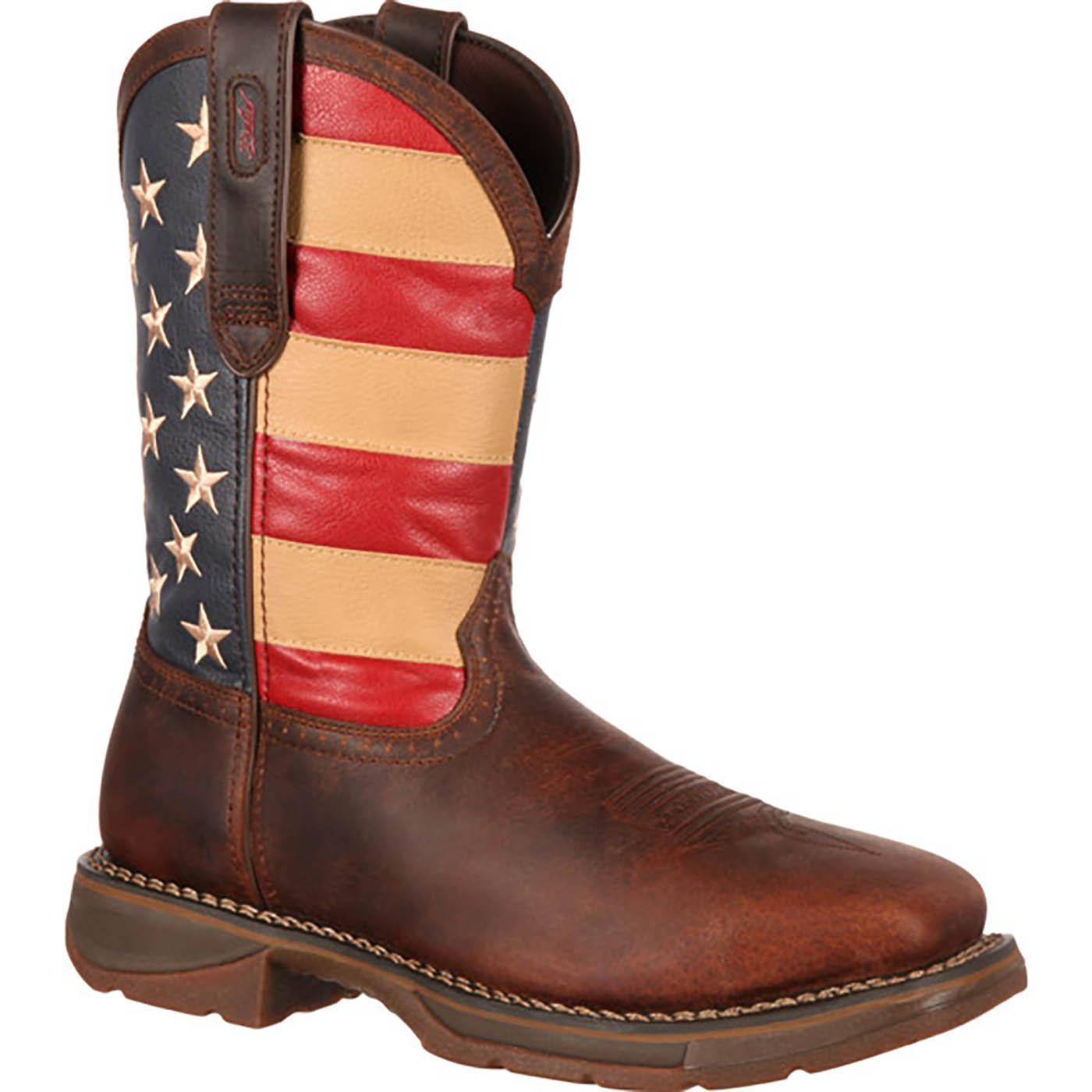 Rebel™ by Durango® Steel Toe Flag Western Flag Boot - Flyclothing LLC