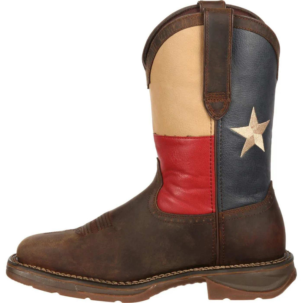 Rebel™ by Durango® Steel Toe Texas Flag Western Boot - Durango - Flyclothing LLC
