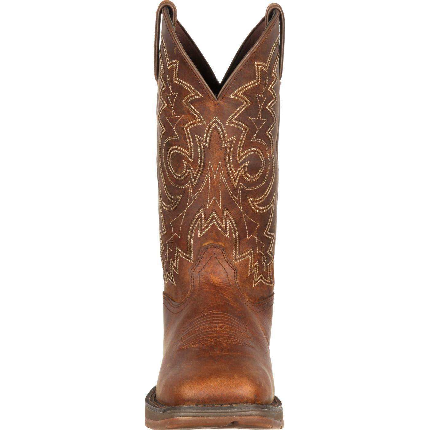 Rebel™ by Durango® Steel Toe Pull-On Western Boot - Durango - Flyclothing LLC