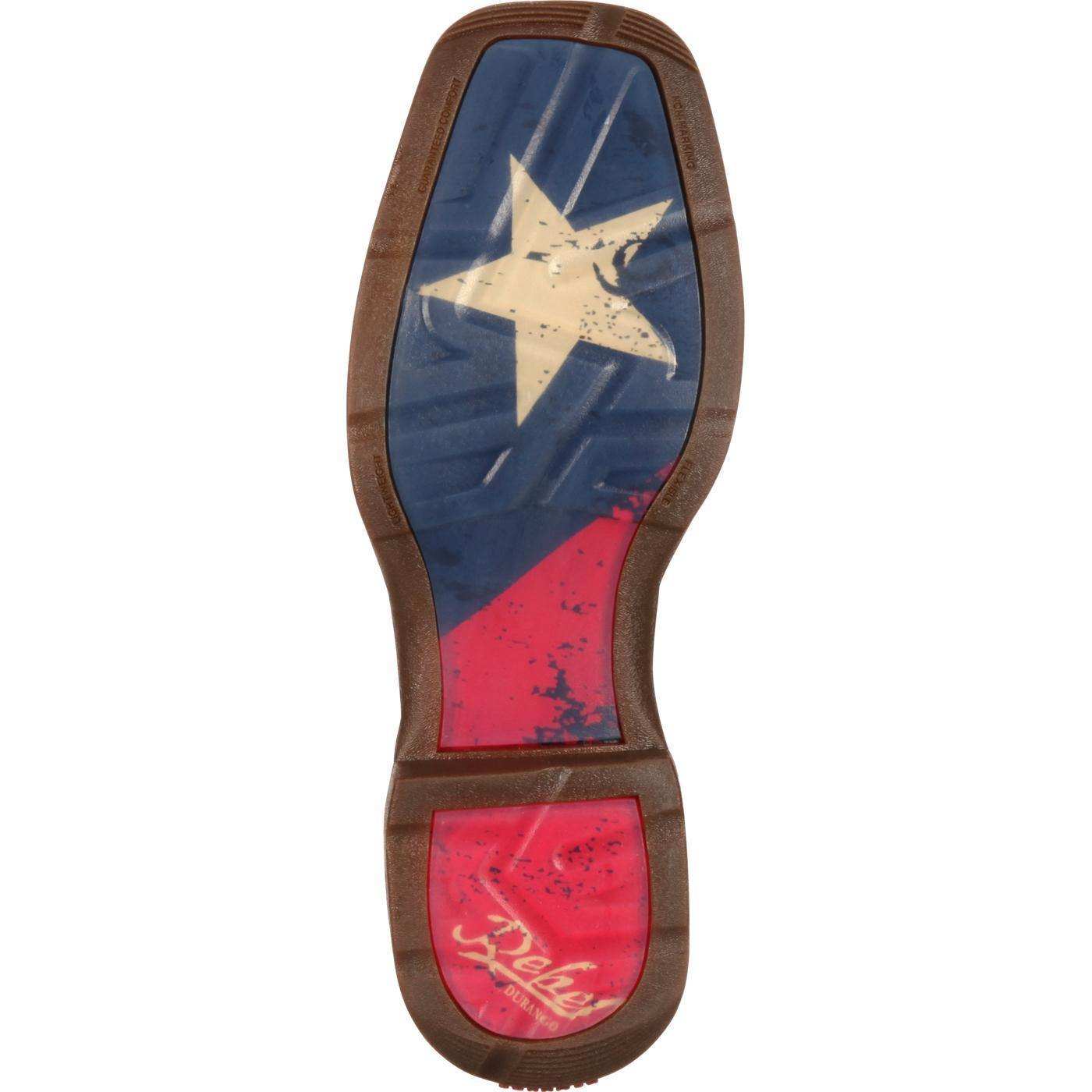 Rebel™ by Durango® Texas Flag Western Boot - Durango - Flyclothing LLC