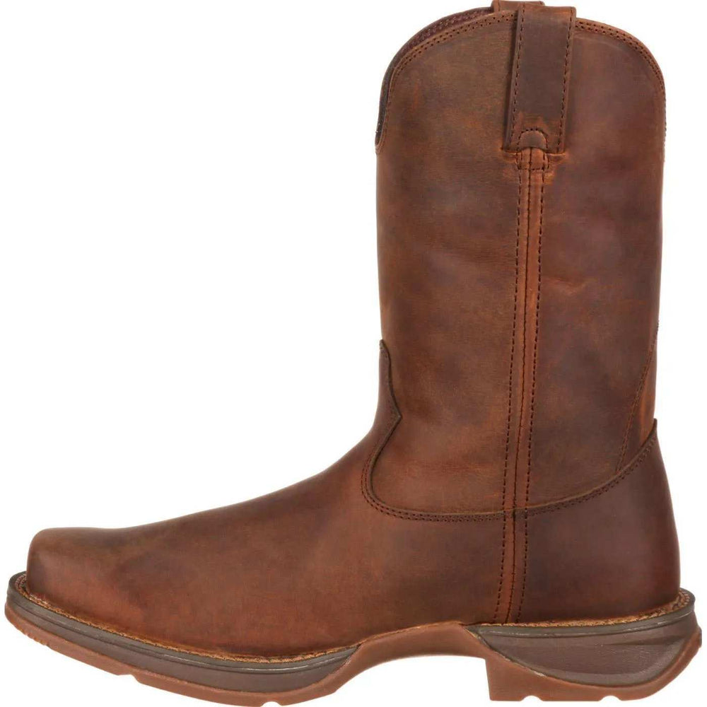 Rebel™ by Durango® Brown Pull-On Western Boot - Durango - Flyclothing LLC