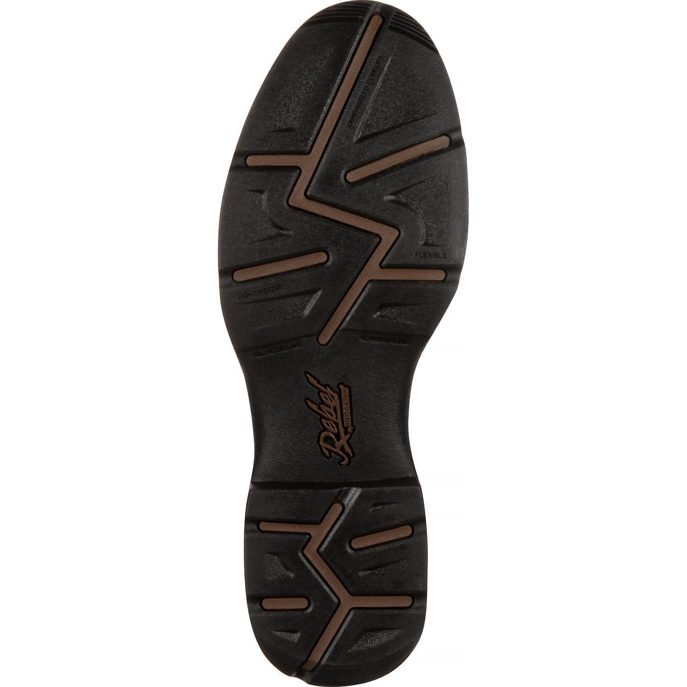 Rebel™ by Durango® Chocolate Pull-On Western Boot - Flyclothing LLC