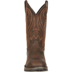 Rebel™ by Durango® Chocolate Pull-On Western Boot - Durango
