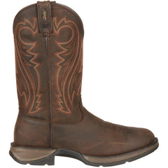 Rebel™ by Durango® Chocolate Pull-On Western Boot - Durango