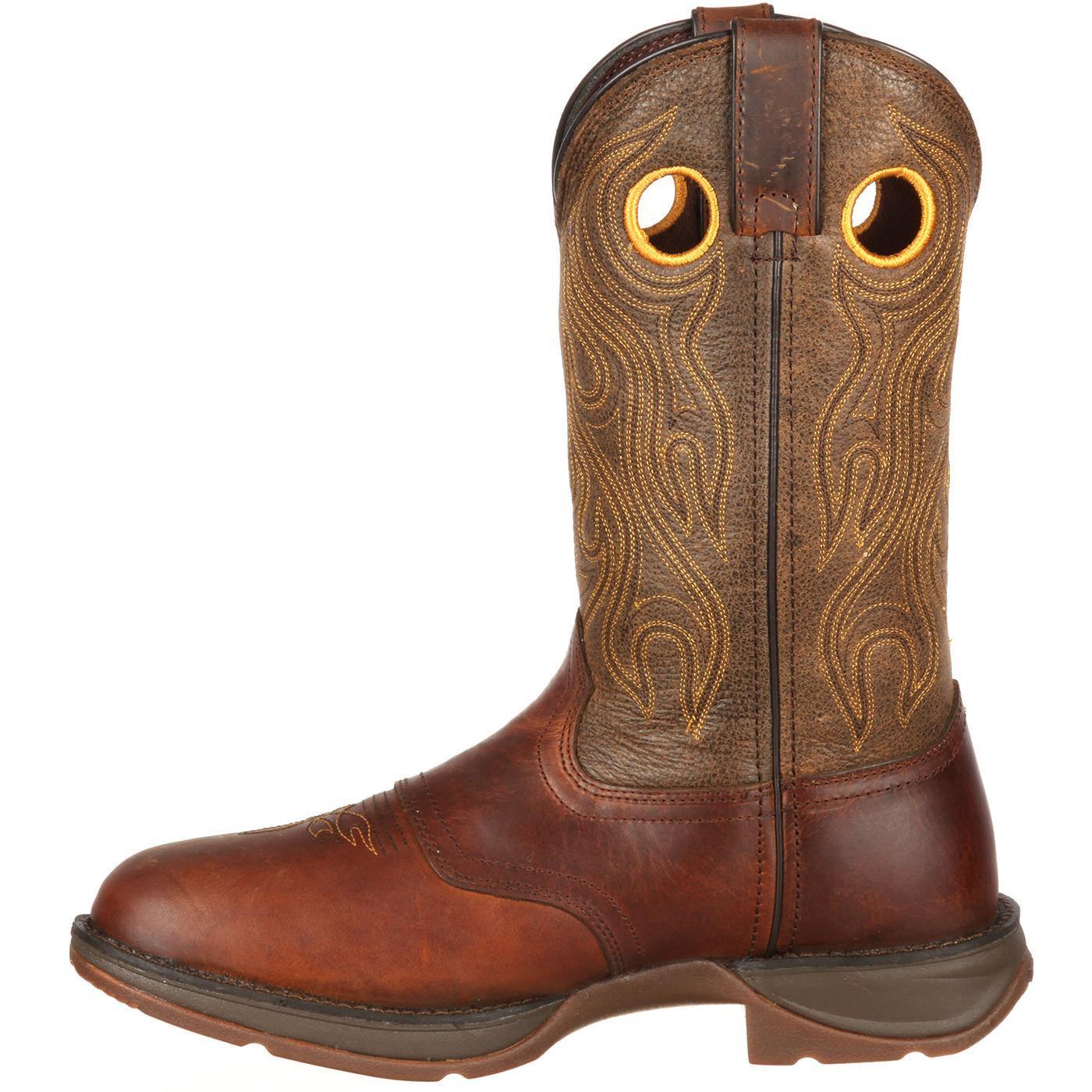 Rebel™ by Durango® Brown Saddle Western Boot - Flyclothing LLC