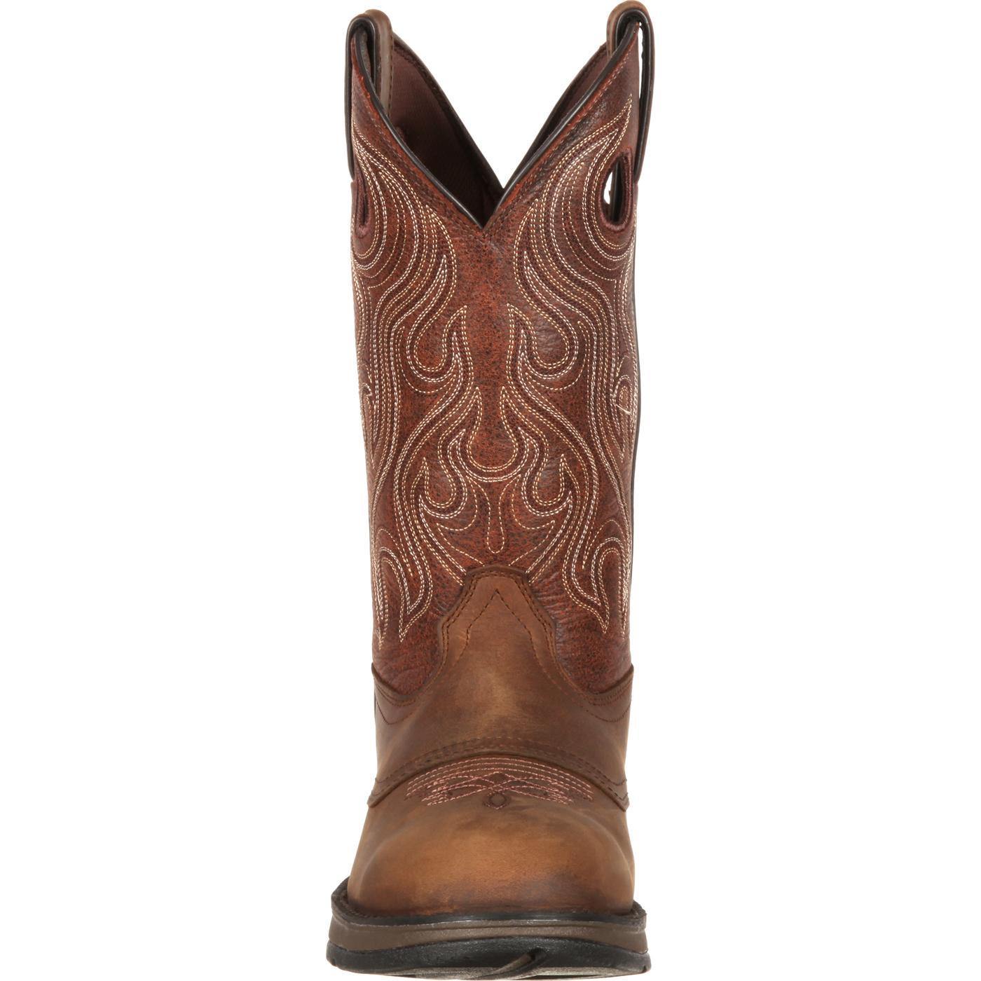 Rebel™ by Durango® Brown Saddle Western Boot - Durango