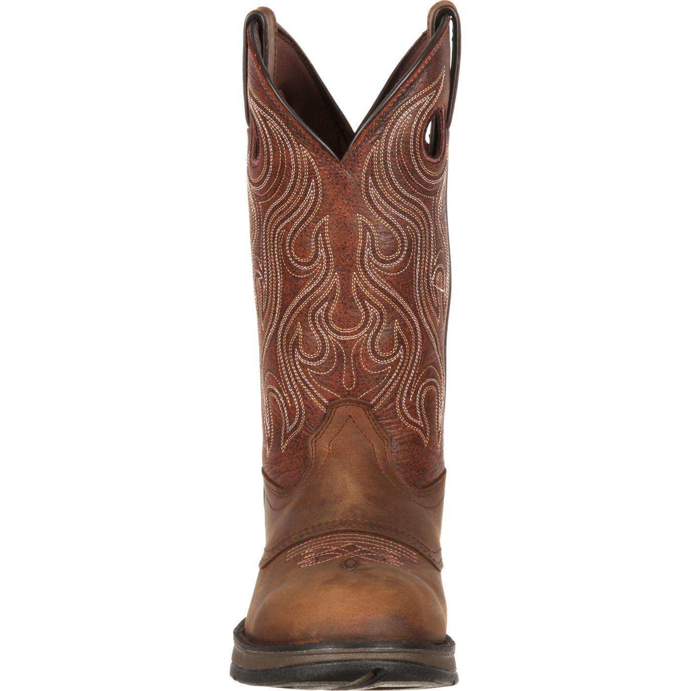 Rebel™ by Durango® Brown Saddle Western Boot - Durango - Flyclothing LLC