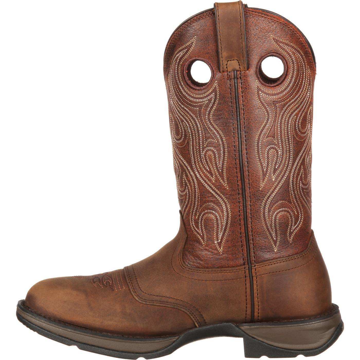 Rebel™ by Durango® Brown Saddle Western Boot - Durango - Flyclothing LLC