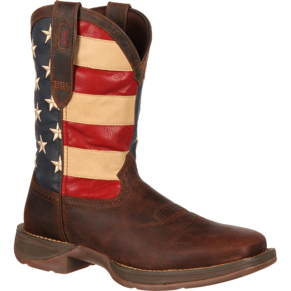 Rebel™ by Durango® Patriotic Pull-On Western Flag Boot - Durango