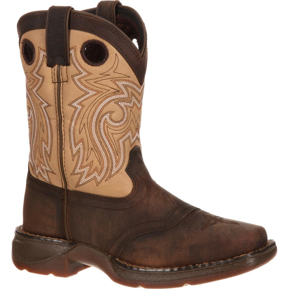 LIL' DURANGO® Big Kid Saddle Western Boot - Durango