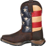 Lil' Rebel™ by Durango® Little Kids' Flag Western Boot - Durango - Flyclothing LLC