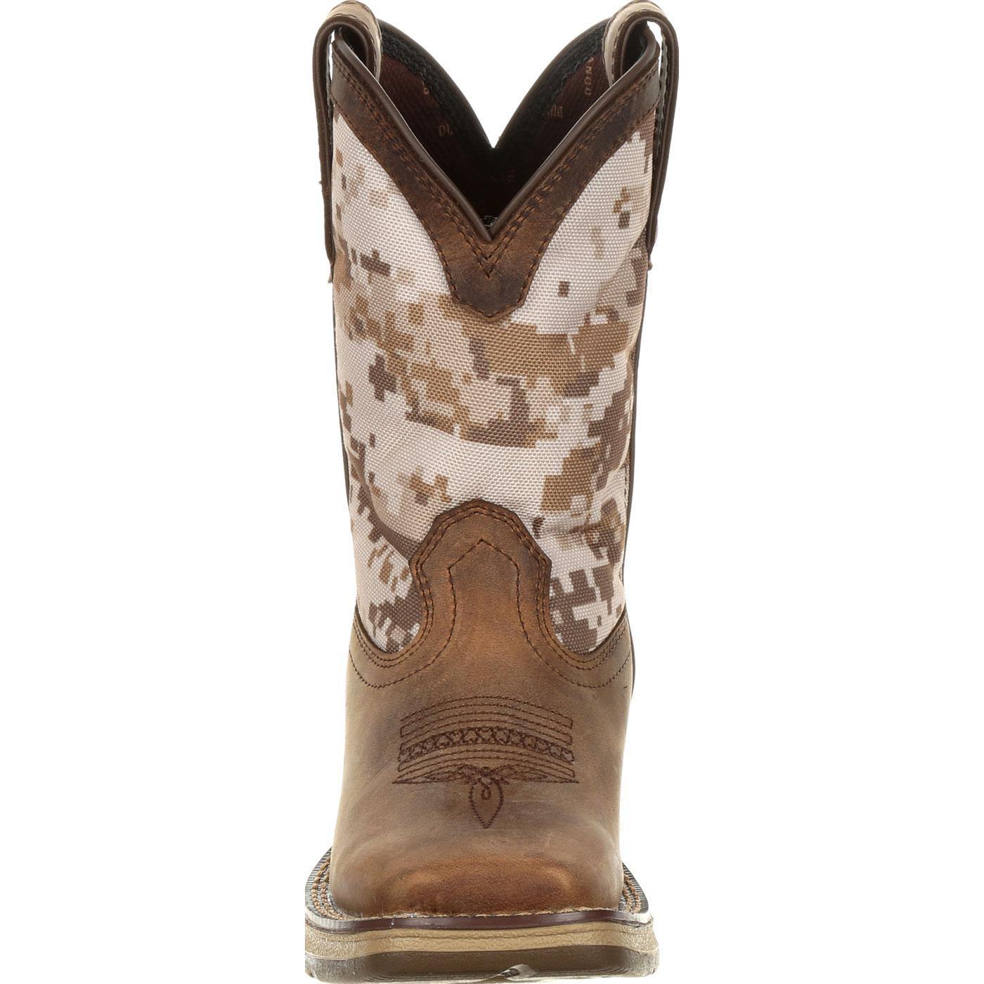 Lil' Rebel™ by Durango® Little Kids Desert Camo Western Boot - Flyclothing LLC