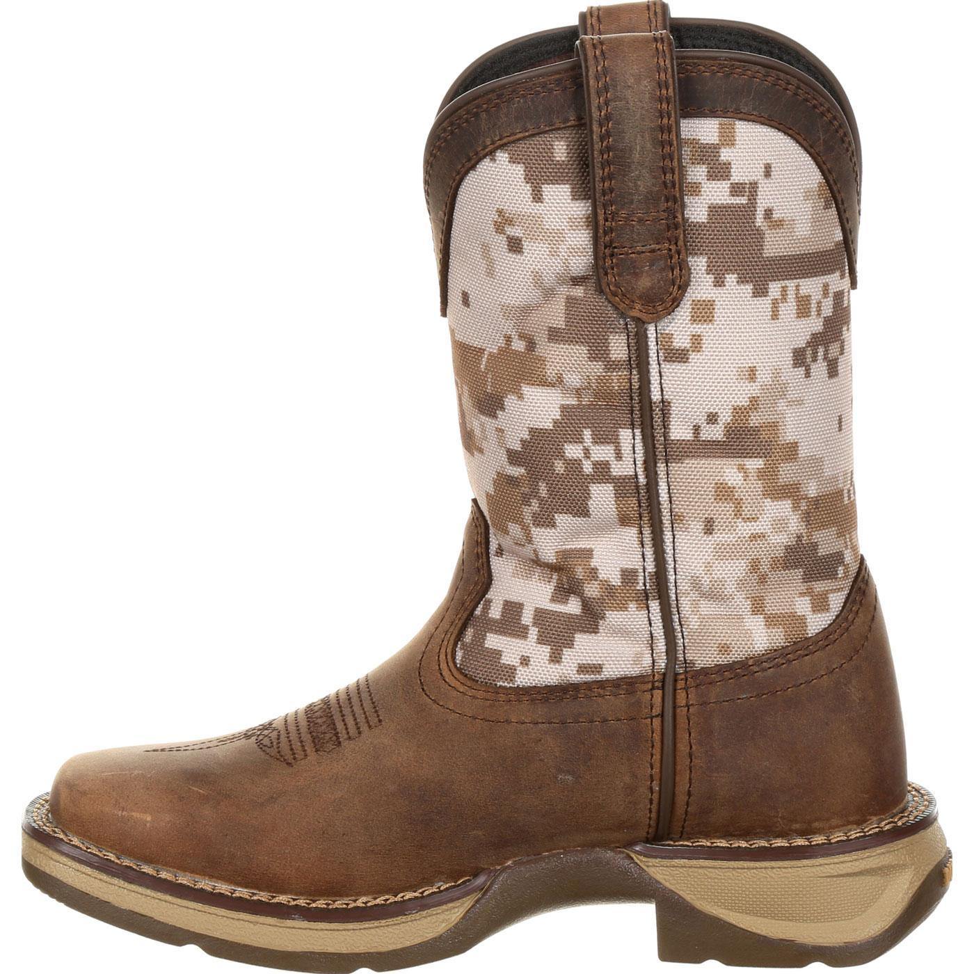 Lil' Rebel™ by Durango® Little Kids Desert Camo Western Boot - Flyclothing LLC