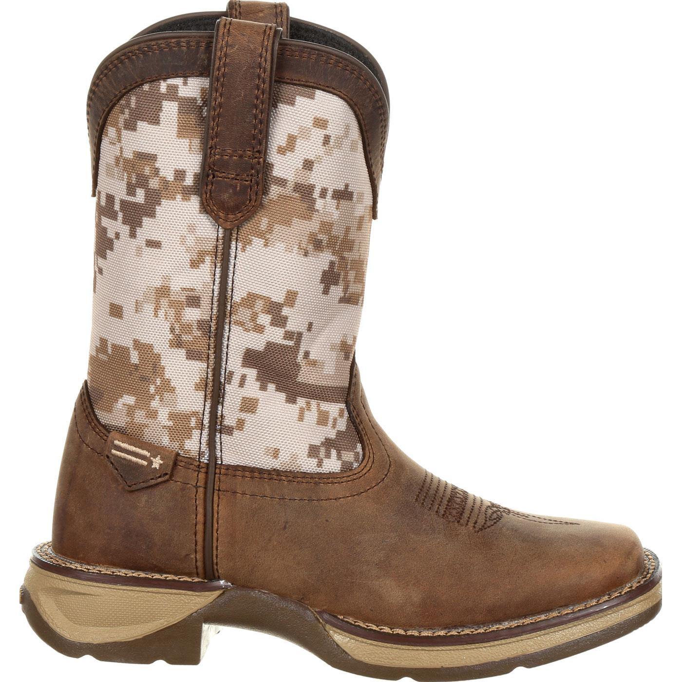 Lil' Rebel™ by Durango® Little Kids Desert Camo Western Boot - Flyclothing LLC