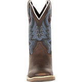 Durango® Lil' Rebel Pro™ Little Kid's Blue Western Boots - Durango