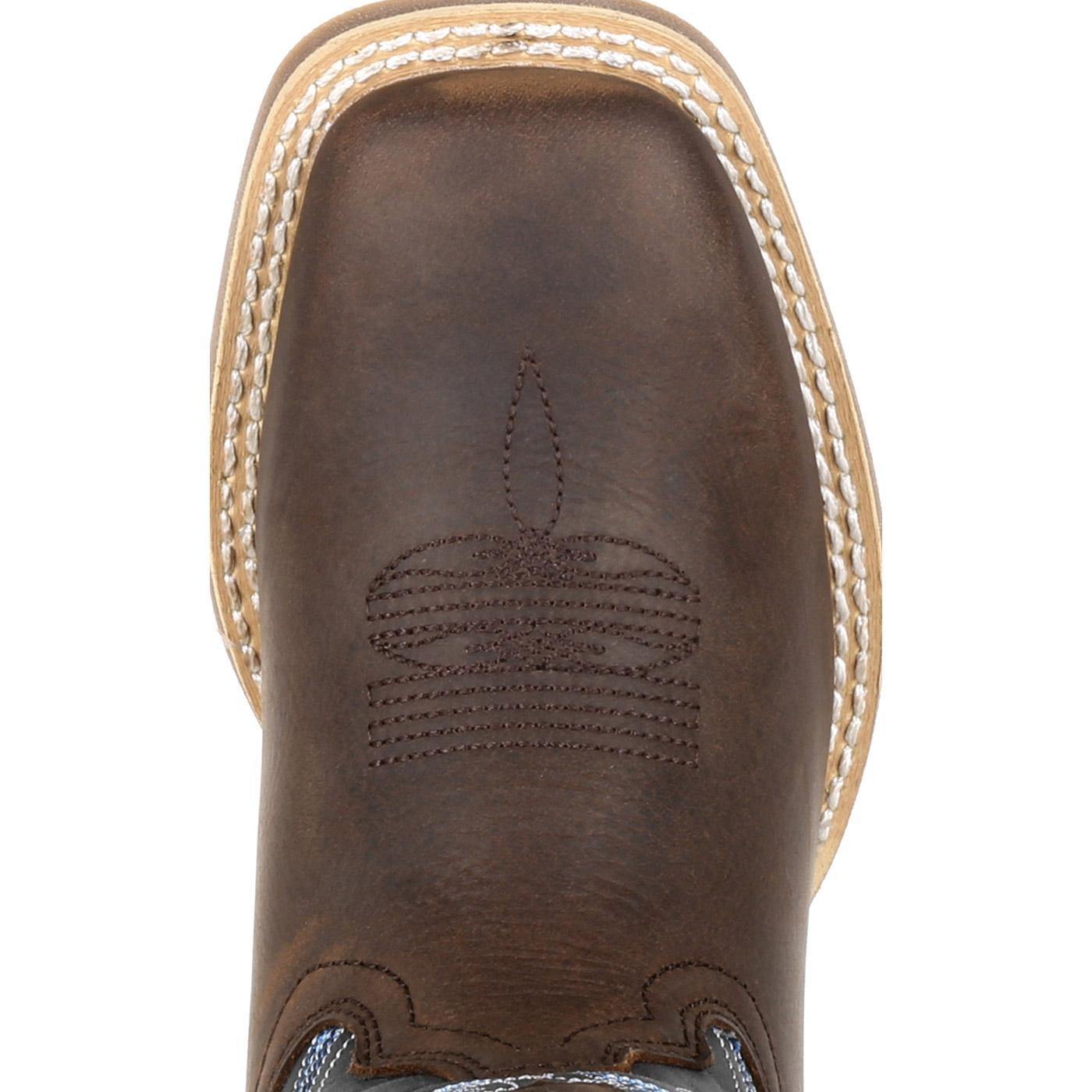 Durango® Lil' Rebel Pro™ Little Kid's Blue Western Boots - Durango