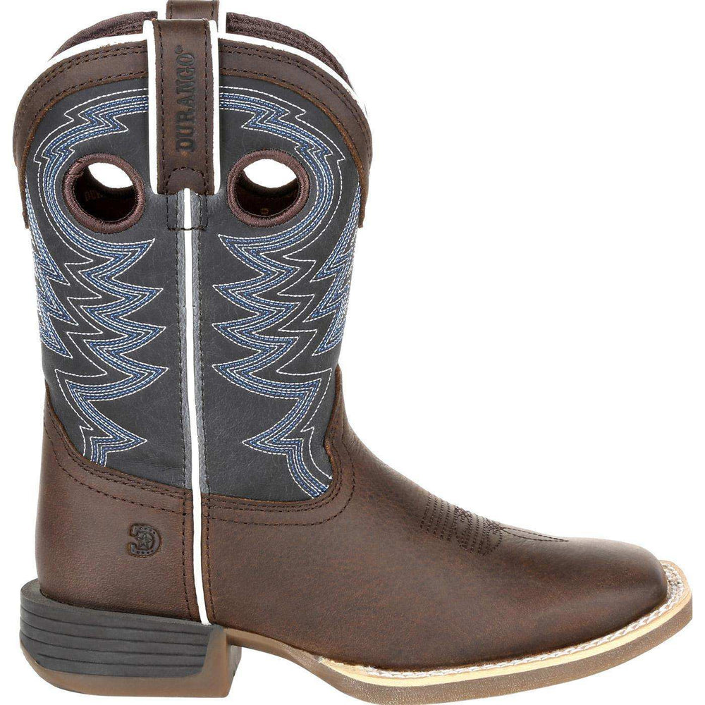 Durango® Lil' Rebel Pro™ Little Kid's Blue Western Boots - Durango - Flyclothing LLC