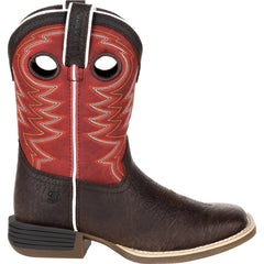 Durango® Lil' Rebel Pro™ Little Kid's Red Western Boot - Durango