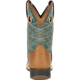 Durango Lil' Rebel Pro Little Kid's Teal Western Boot - Durango - Flyclothing LLC