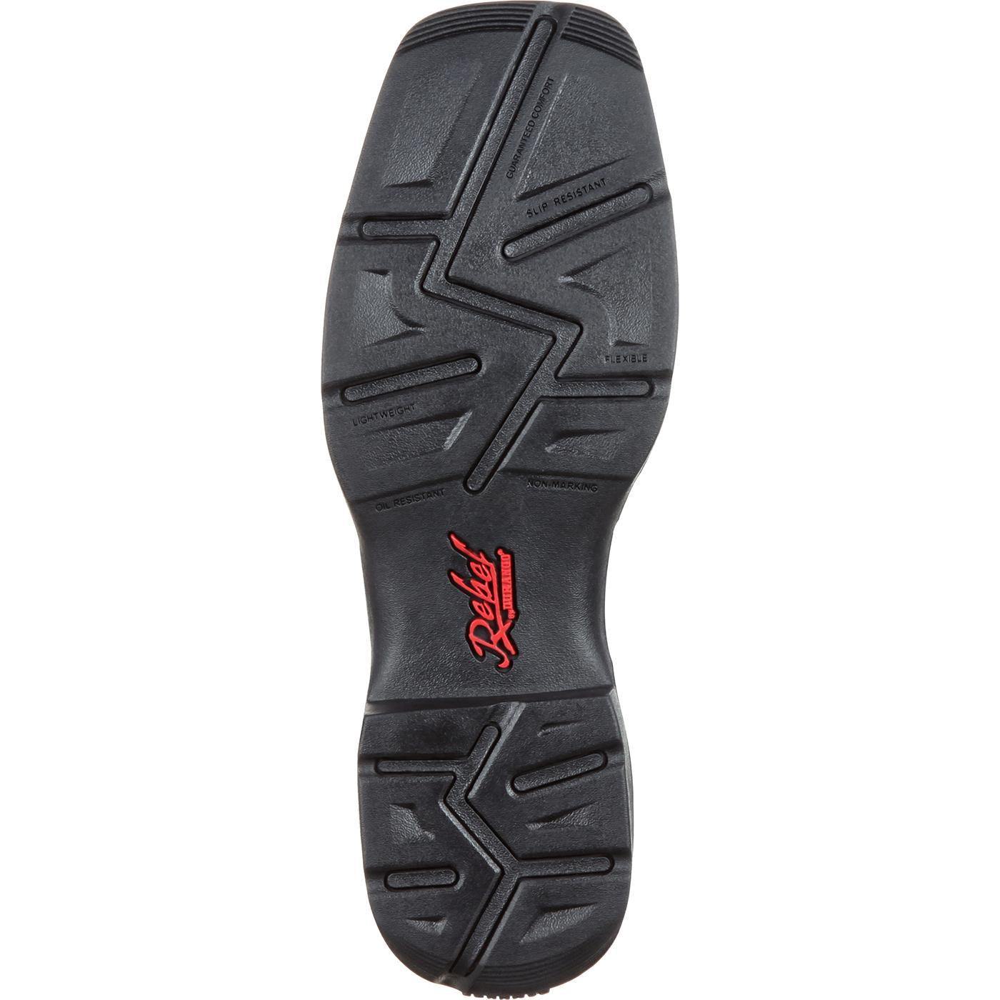 Rebel™ by Durango® Faded Black Flag Western Boot - Durango