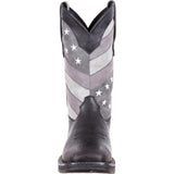 Rebel™ by Durango® Faded Black Flag Western Boot - Durango