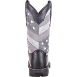 Rebel™ by Durango® Faded Black Flag Western Boot - Durango