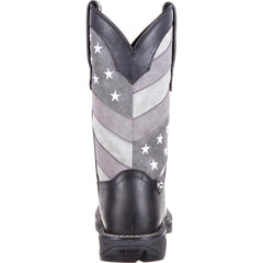 Rebel™ by Durango® Faded Black Flag Western Boot - Durango
