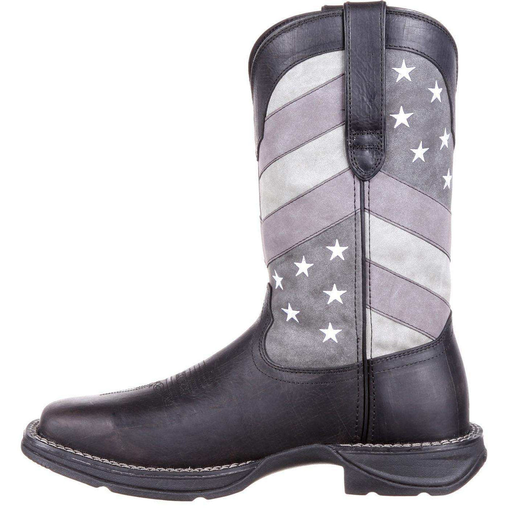 Rebel™ by Durango® Faded Black Flag Western Boot - Durango - Flyclothing LLC