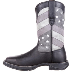 Rebel™ by Durango® Faded Black Flag Western Boot - Durango