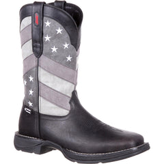 Rebel™ by Durango® Faded Black Flag Western Boot - Durango