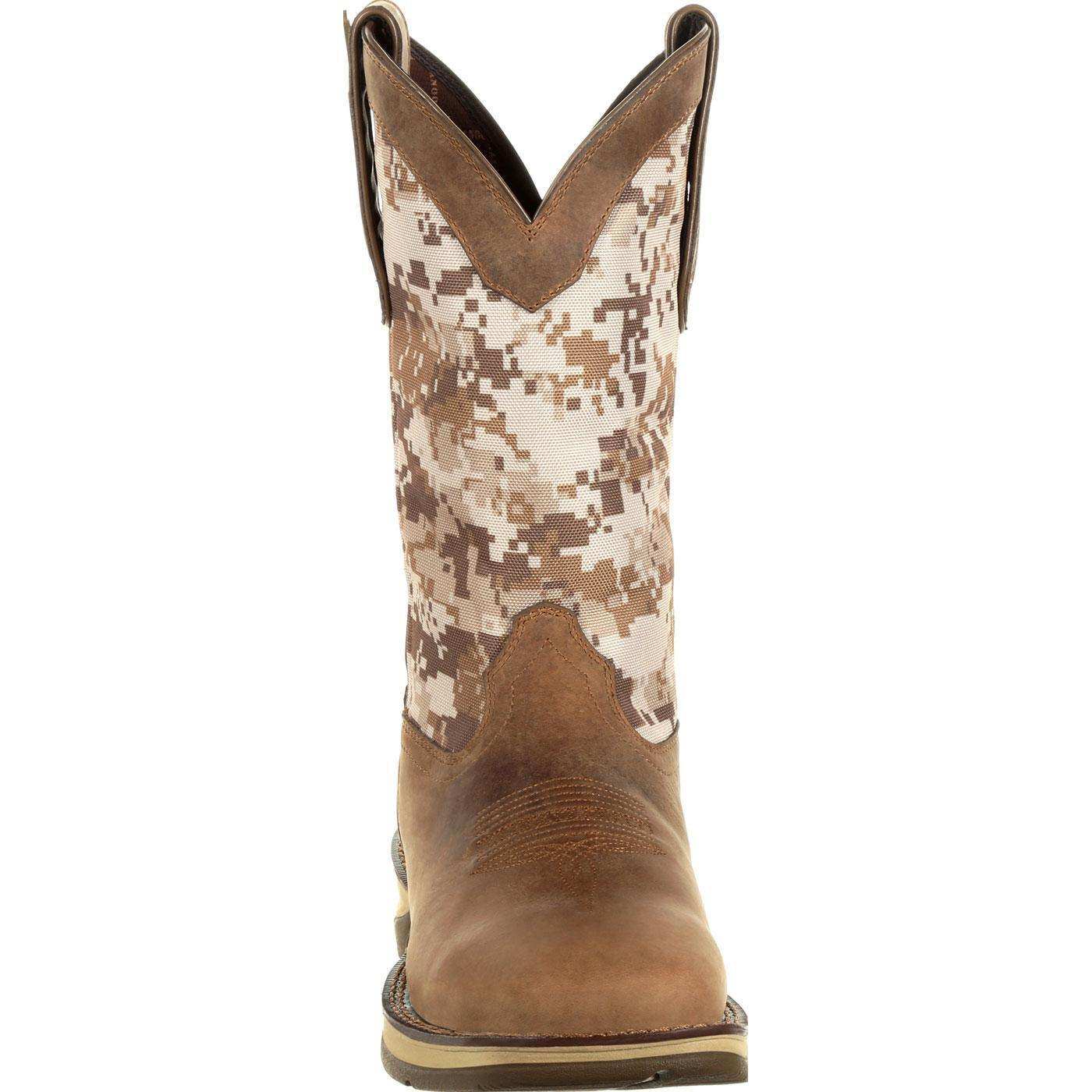 Rebel™ by Durango® Desert Camo Pull-on Western Boot - Durango - Flyclothing LLC