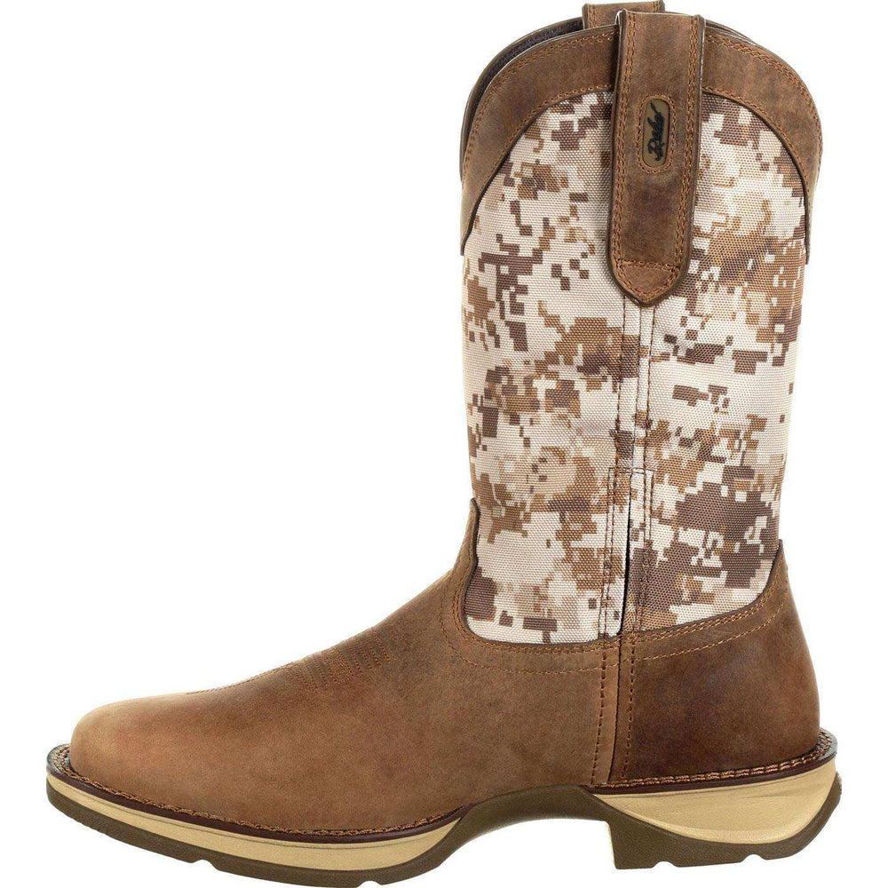 Rebel™ by Durango® Desert Camo Pull-on Western Boot - Durango - Flyclothing LLC