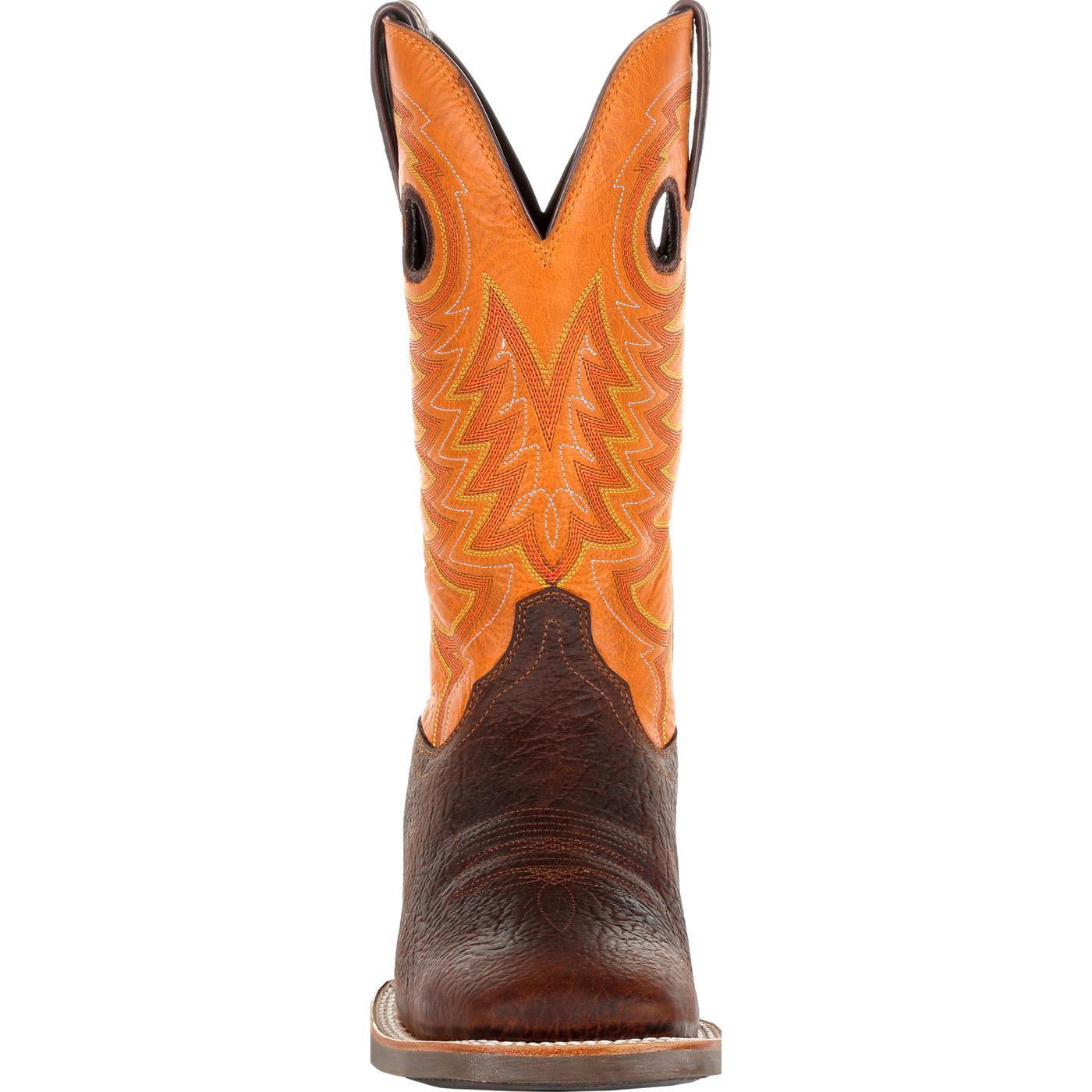 Durango® Rebel Pro™  Orange Western Boot - Flyclothing LLC