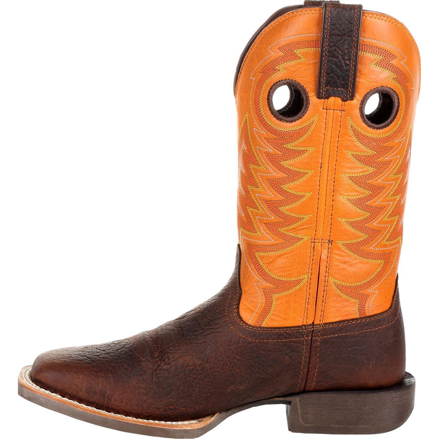 Durango® Rebel Pro™  Orange Western Boot - Flyclothing LLC