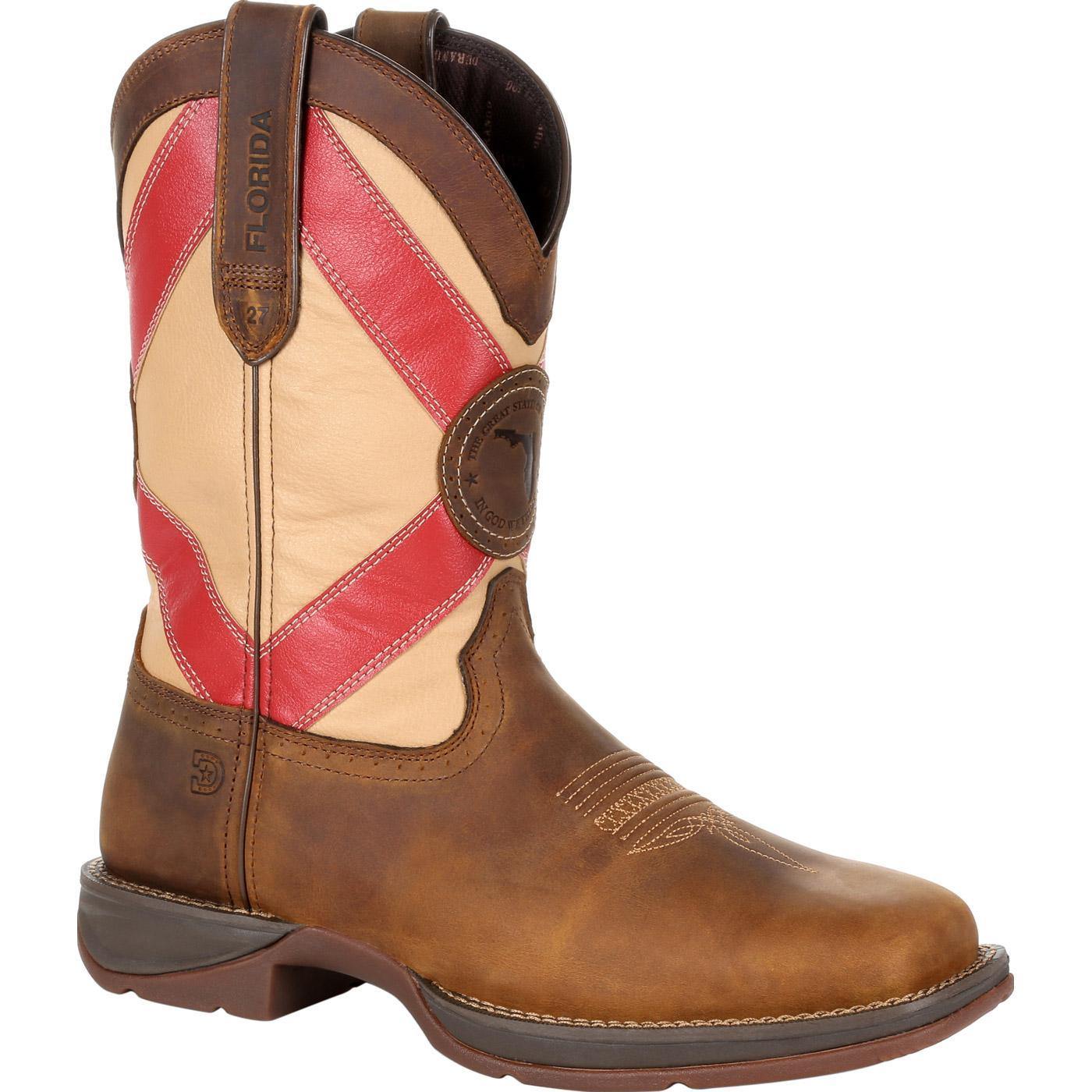Rebel™ by Durango® Florida State Flag Western Boot - Durango