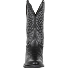 Durango® Rebel Frontier™ Black Western R-Toe Boot - Durango