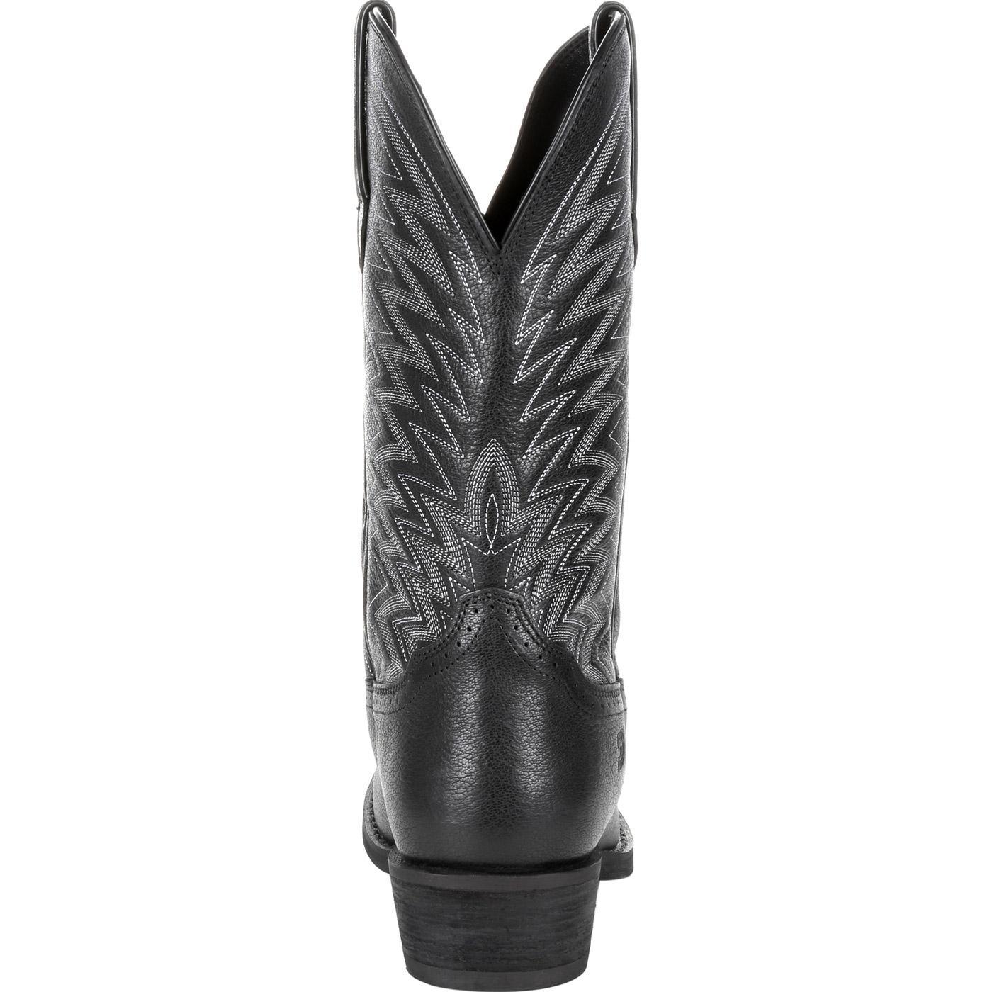 Durango® Rebel Frontier™ Black Western R-Toe Boot - Flyclothing LLC