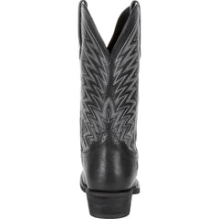 Durango® Rebel Frontier™ Black Western R-Toe Boot - Durango